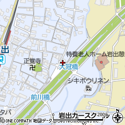 和歌山県岩出市高塚438-10周辺の地図
