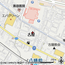和歌山県和歌山市古屋157周辺の地図