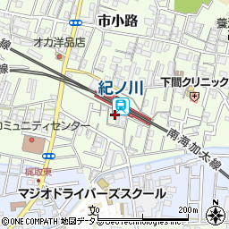 和歌山県和歌山市市小路168周辺の地図
