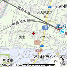 和歌山県和歌山市市小路198-9周辺の地図