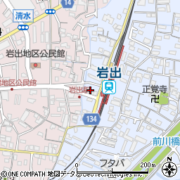 和歌山県岩出市高塚54周辺の地図