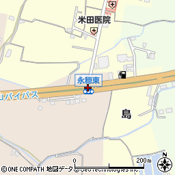 永穂東周辺の地図