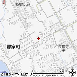 香川県丸亀市郡家町2003-10周辺の地図