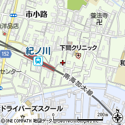 和歌山県和歌山市市小路416-8周辺の地図