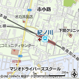 和歌山県和歌山市市小路170周辺の地図