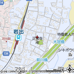 和歌山県岩出市高塚314周辺の地図
