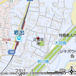 和歌山県岩出市高塚314周辺の地図