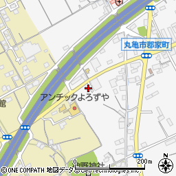 香川県丸亀市郡家町2362-3周辺の地図
