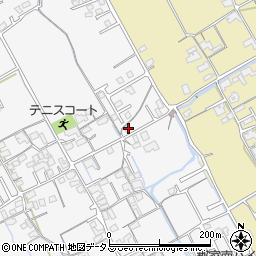 香川県丸亀市郡家町1653-1周辺の地図