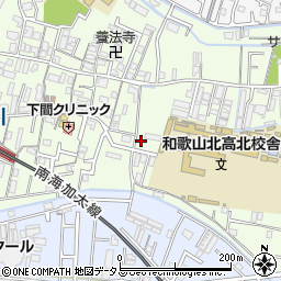 和歌山県和歌山市市小路390-1周辺の地図