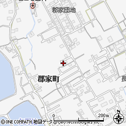 香川県丸亀市郡家町2083-8周辺の地図
