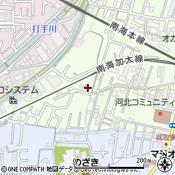 和歌山県和歌山市市小路237周辺の地図