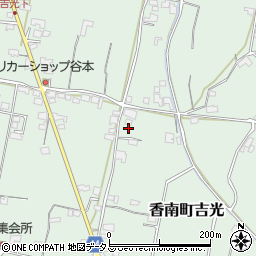 香川県高松市香南町吉光620-1周辺の地図