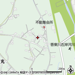 香川県高松市香南町吉光794-1周辺の地図