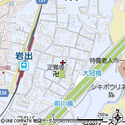 和歌山県岩出市高塚310周辺の地図