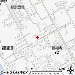 香川県丸亀市郡家町2003-8周辺の地図