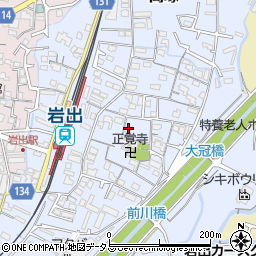 和歌山県岩出市高塚308-3周辺の地図