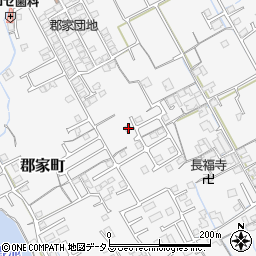 香川県丸亀市郡家町2003-12周辺の地図