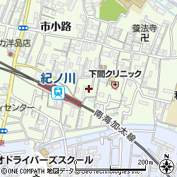 和歌山県和歌山市市小路416周辺の地図