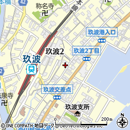 玖波郵便局 ＡＴＭ周辺の地図