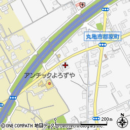 香川県丸亀市郡家町2373-3周辺の地図