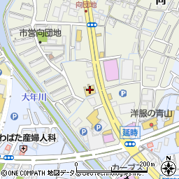 和歌山トヨペット　延時店周辺の地図