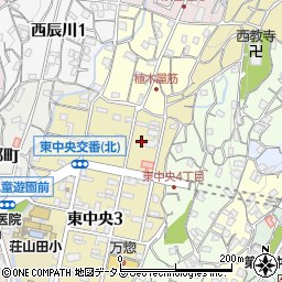 姫野内科医院周辺の地図