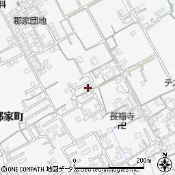 香川県丸亀市郡家町2003-5周辺の地図
