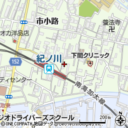 和歌山県和歌山市市小路420周辺の地図