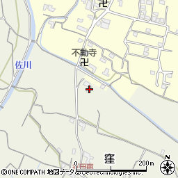 和歌山県紀の川市窪436周辺の地図