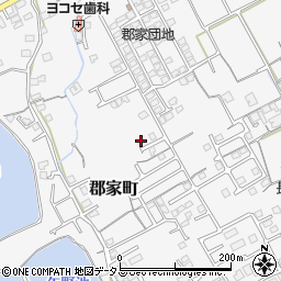 香川県丸亀市郡家町2083-12周辺の地図