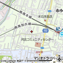 和歌山県和歌山市市小路143周辺の地図
