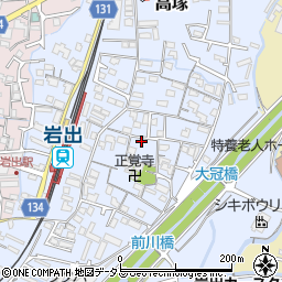 和歌山県岩出市高塚309周辺の地図