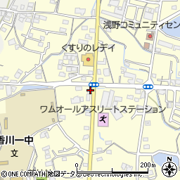 香川県高松市香川町浅野1002周辺の地図