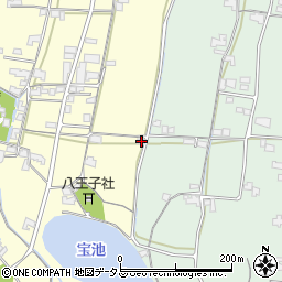 香川県木田郡三木町下高岡123周辺の地図