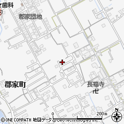 香川県丸亀市郡家町2003-15周辺の地図
