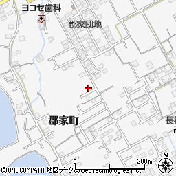 香川県丸亀市郡家町2083-10周辺の地図