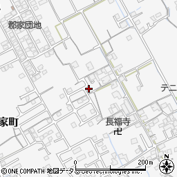 香川県丸亀市郡家町2003-1周辺の地図