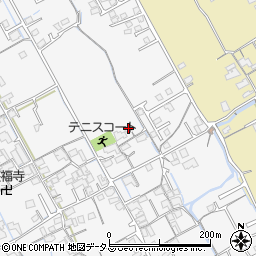 香川県丸亀市郡家町1680-5周辺の地図