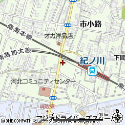 和歌山県和歌山市市小路158周辺の地図