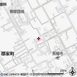 香川県丸亀市郡家町2003-16周辺の地図