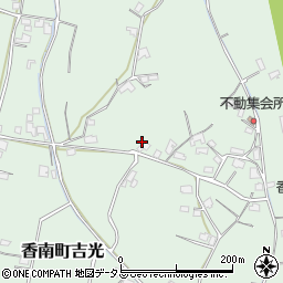 香川県高松市香南町吉光596周辺の地図