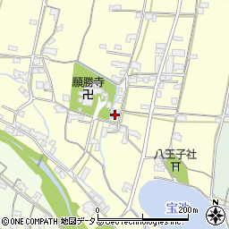香川県木田郡三木町下高岡168周辺の地図