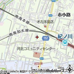 和歌山県和歌山市市小路145-2周辺の地図