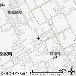 香川県丸亀市郡家町2003-17周辺の地図