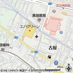 和歌山県和歌山市古屋84周辺の地図