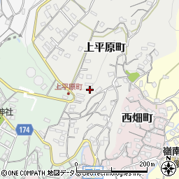 広島県呉市上平原町6-38周辺の地図