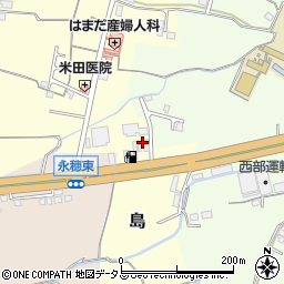 和歌山県和歌山市島243周辺の地図