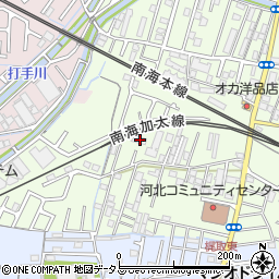 和歌山県和歌山市市小路137-3周辺の地図