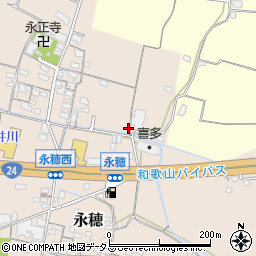 和歌山県和歌山市永穂周辺の地図